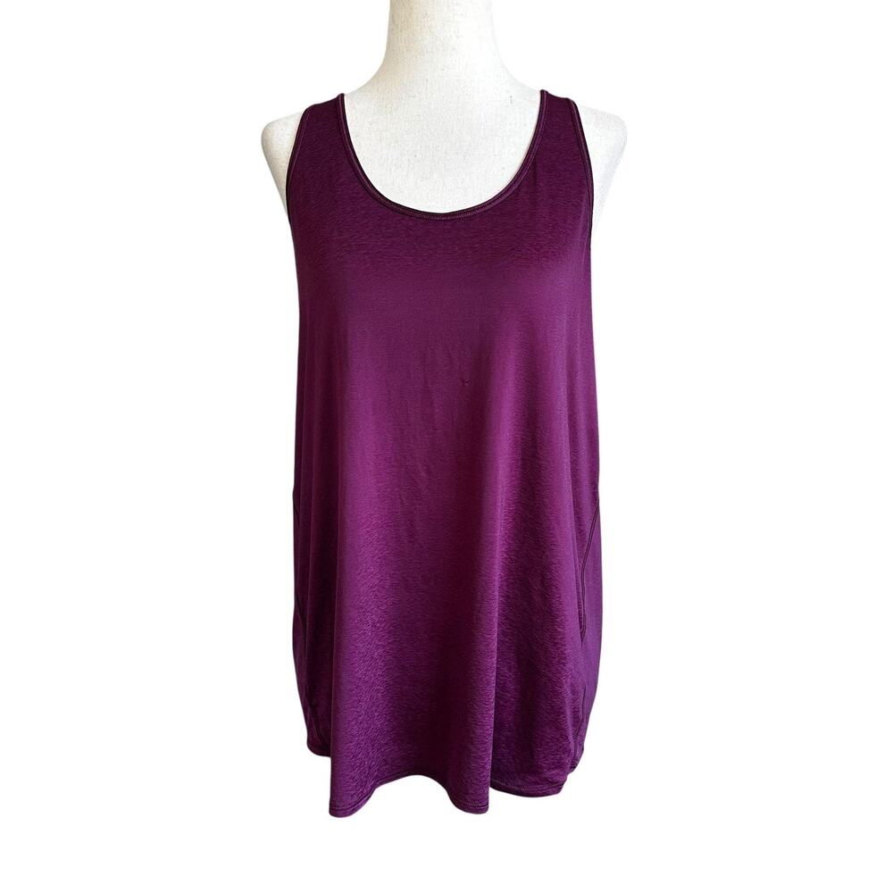Lululemon Plum Essential Racerback Tank Top Women's Size 6 | 68-24